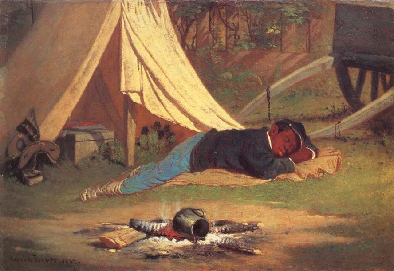 Forbes, Edwin Mess Boy Asleep Germany oil painting art